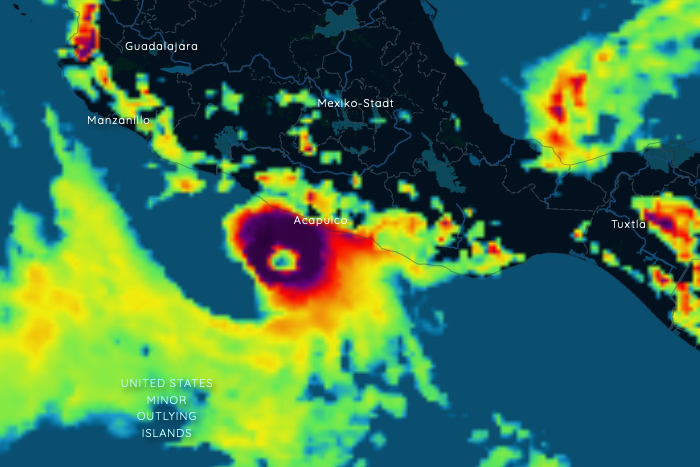 Tropical Storm Max brings torrential rain