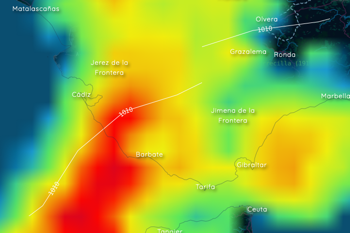 Borrasca Irene trae lluvias y tormentas