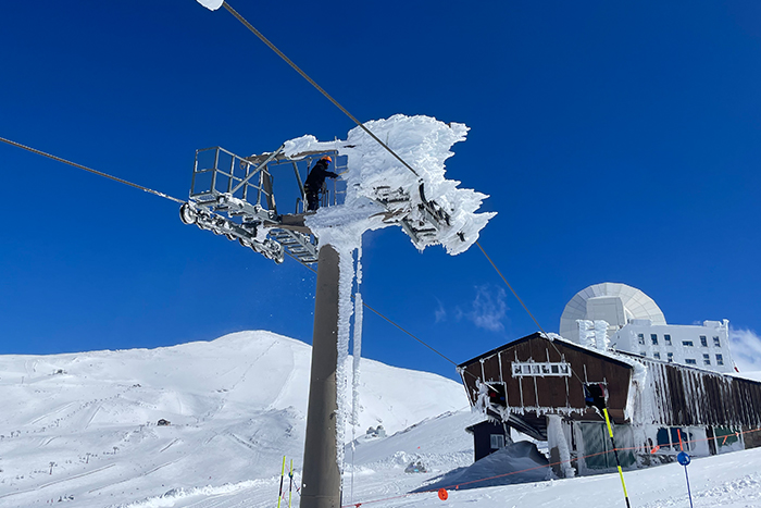 Sierra Nevada - Skigebiet mit bis zu 80 cm Neuschnee