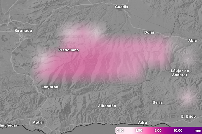 Cambio de tiempo en Andalucía