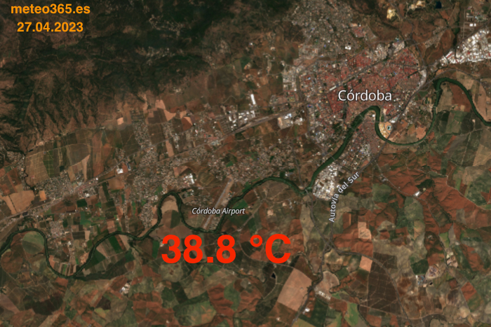 Récord histórico de calor en la península ibérica y Europa en el mes de abril