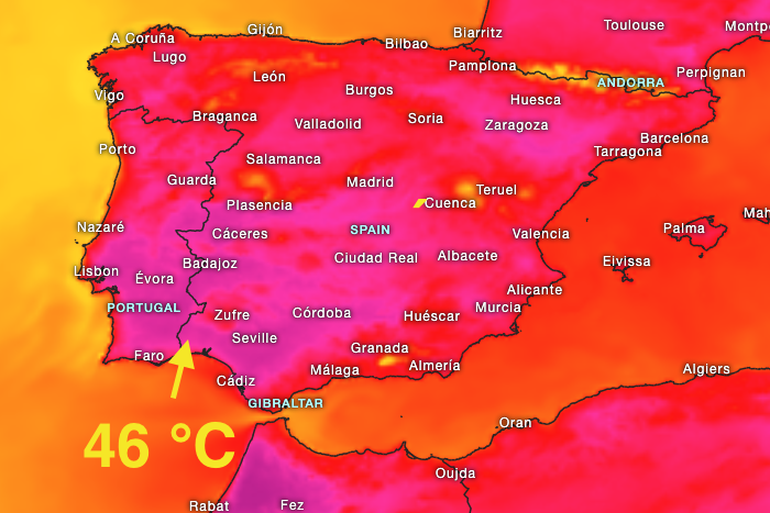 1st Heatwave brings temperature record