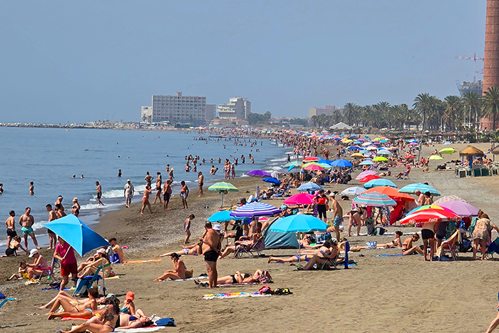 Heiße Oktoberwoche an der Costa del Sol 