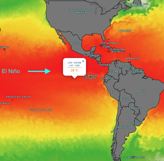  NOAA warns of El Niño