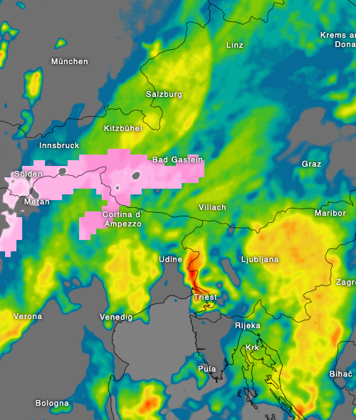 Borrasca Boris trae lluvia y nieve