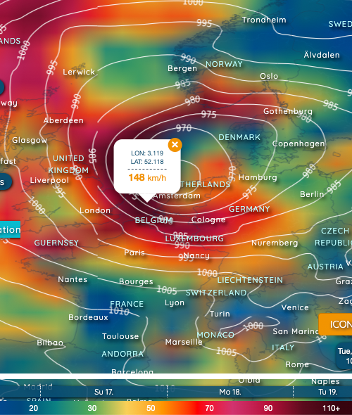 Severe storm is coming on Tuesday