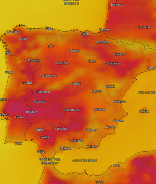 Weather outlook for the weekend