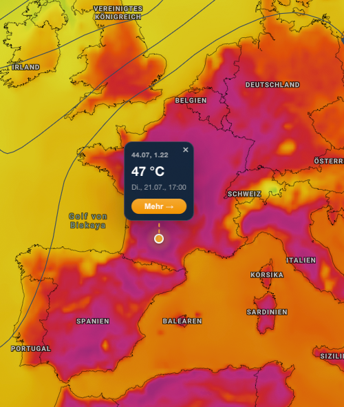 Summer flexes its muscles