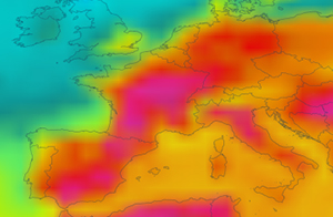 Jet stream brings heat wave to large parts of Europe