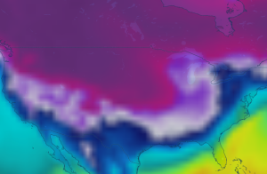Arctic cold air brings icy temperatures