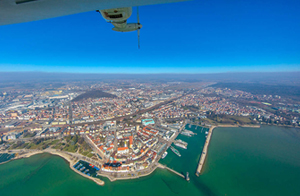 Zeppelin - Das Flugwetter am Flughafen Friedrichshafen im Süden des Landes