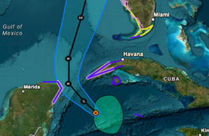 Hurricane Helene hits Florida with full force