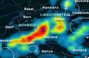 Lloverá intensamente en el sur de Suiza en las próximas 48 horas