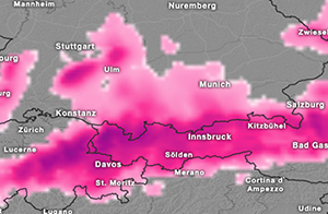 Plenty of fresh snow in Germany, Austria and Switzerland