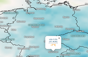Arktische Kaltluft im Anflug
