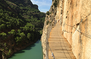 Caminito del Rey, probably the most beautiful hiking trail in the province of Malaga