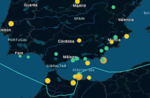 Erdbeben - Zone im Alboran Meer besonders gefährdet