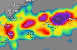 Se esperan tormentas fuertes acompañadas de granizo