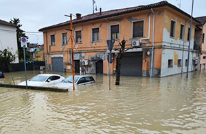 Unwetter bringt der Emilia-Romagna massive Überschwemmungen