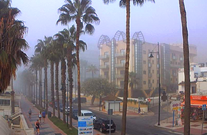 Niebla en la Costa del Sol