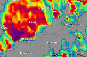 Unwetter bringt zahlreiche Probleme