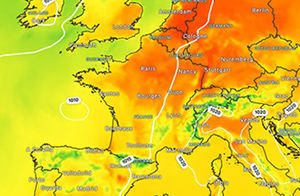Interesting weather pattern from May 1st
