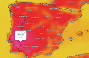 &iquest;Se alcanzar&aacute; la marca de los 40 &deg;C?