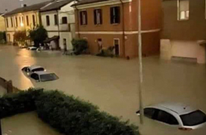 Dramatische Überschwemmungen in der Emilia-Romagna