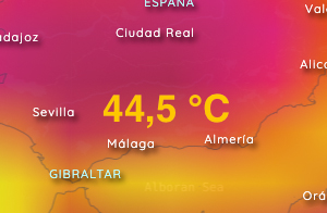 Ola de calor en Andalucía - Granada era el lugar más caluroso