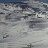 Sierra Nevada - Snow cannons working around the clock