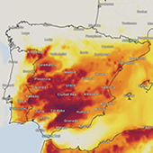 El terral traer&aacute; tiempo c&aacute;lido y polen