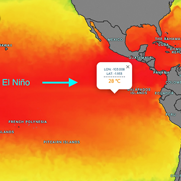NOAA advierte sobre El Ni&ntilde;o