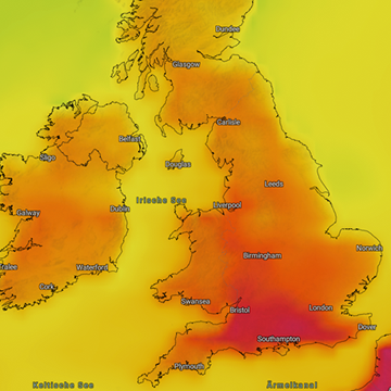El Reino Unido ante una ola de calor hist&oacute;rica