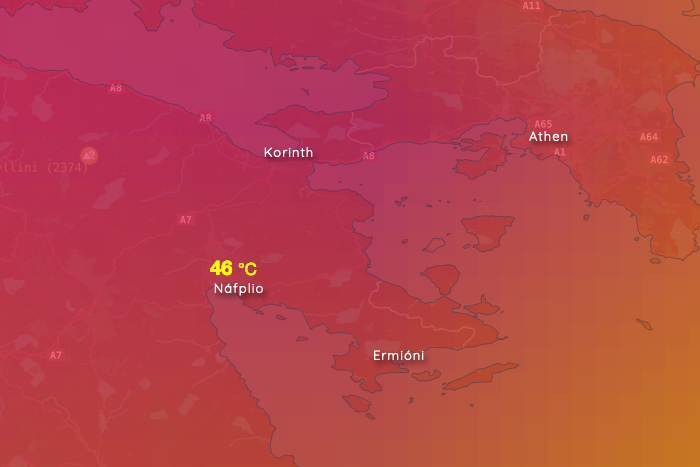 The intense heat wave remains