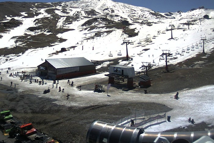 Saisonfinale in der Sierra Nevada - Andalusisches Skigebiet beendet Wintersaison