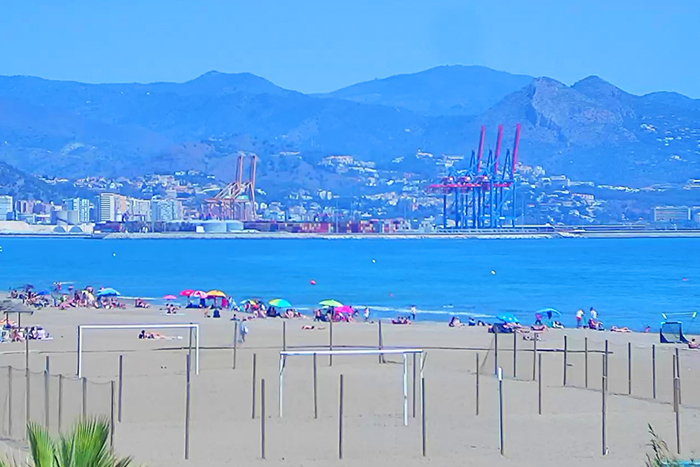 30°C an Ostermontag auch im andalusischen Málaga prognostiziert