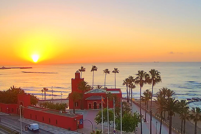 Beautiful sunrise on the Costa del Sol - A wonderful start to the new week