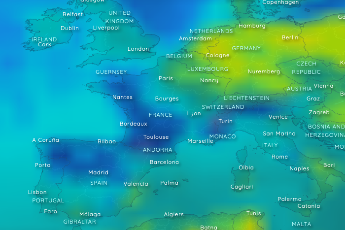 Interesting weather conditions for May 1st 