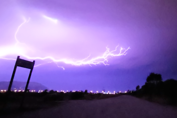 Thunderstorms on the east coast and Balearic Islands 