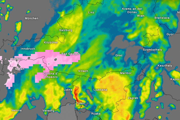 Borrasca Boris trae lluvia y nieve