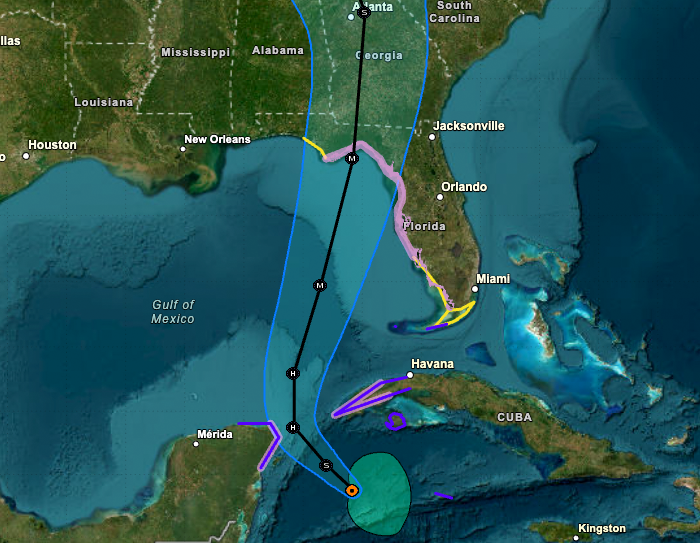 Hurricane Helene hits Florida with full force