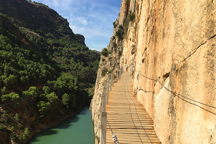 Caminito del Rey, uno de los senderos más bonito de la Provincia de Málaga