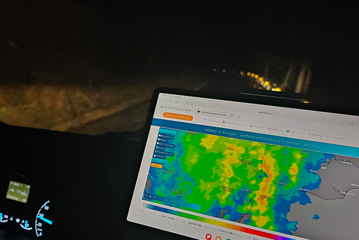 Borrasca Martinho dejó lluvias fuertes