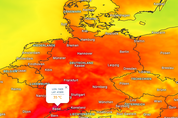 Sommer bringt extreme Hitzetage