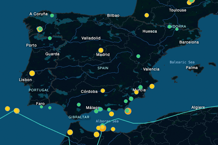 Erdbeben - Zone im Alboran Meer besonders gefährdet