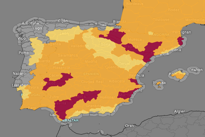 Día 15 de la ola de calor