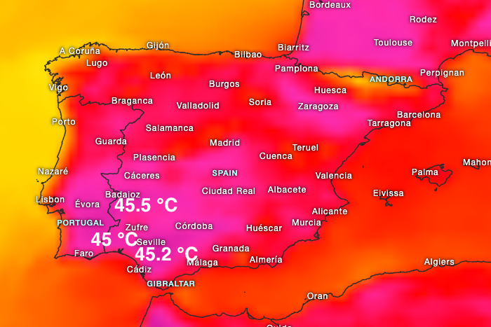 La reciente ola de calor ha sido la más intensa desde que hay registros en España