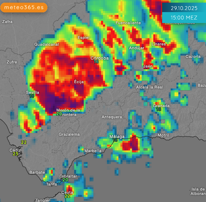 Unwetter bringt zahlreiche Probleme