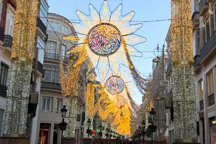 Christmas lights switched on Friday